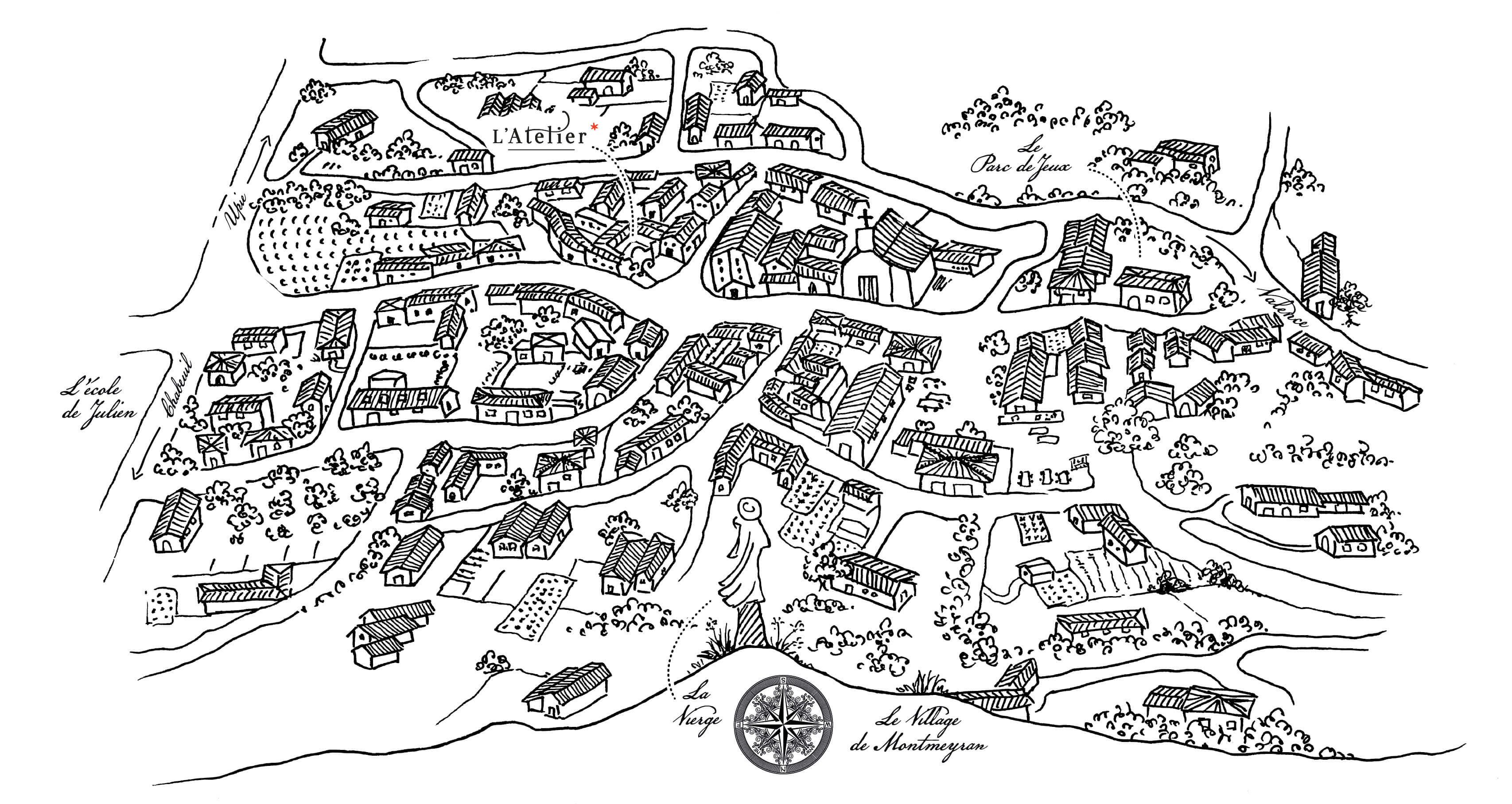 illustration drôme montmeyran proximité valence